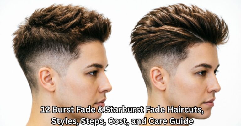 12 Burst Fade & Starburst Fade Haircuts, Styles, Steps, Cost, and Care Guide