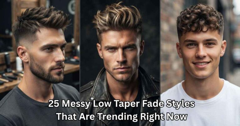 25 Messy Low Taper Fade Styles That Are Trending Right Now 
