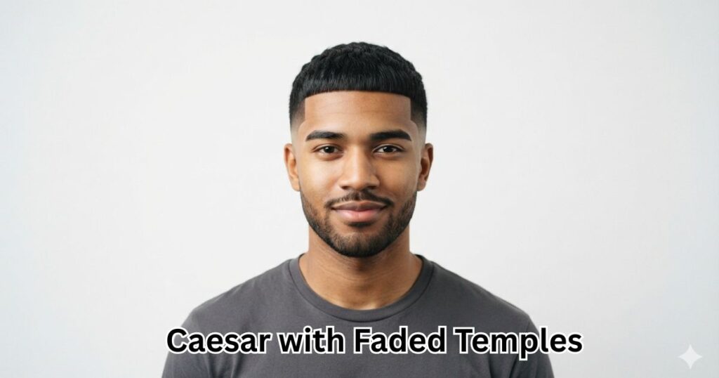 Caesar with Faded Temples