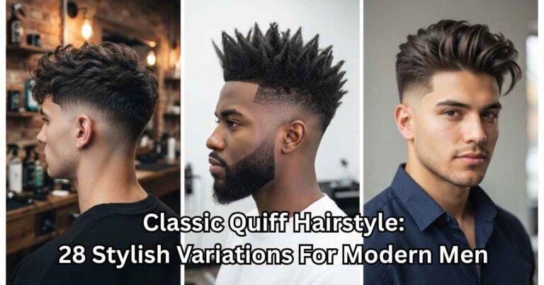 Classic Quiff Hairstyle: 28 Stylish Variations For Modern Men 