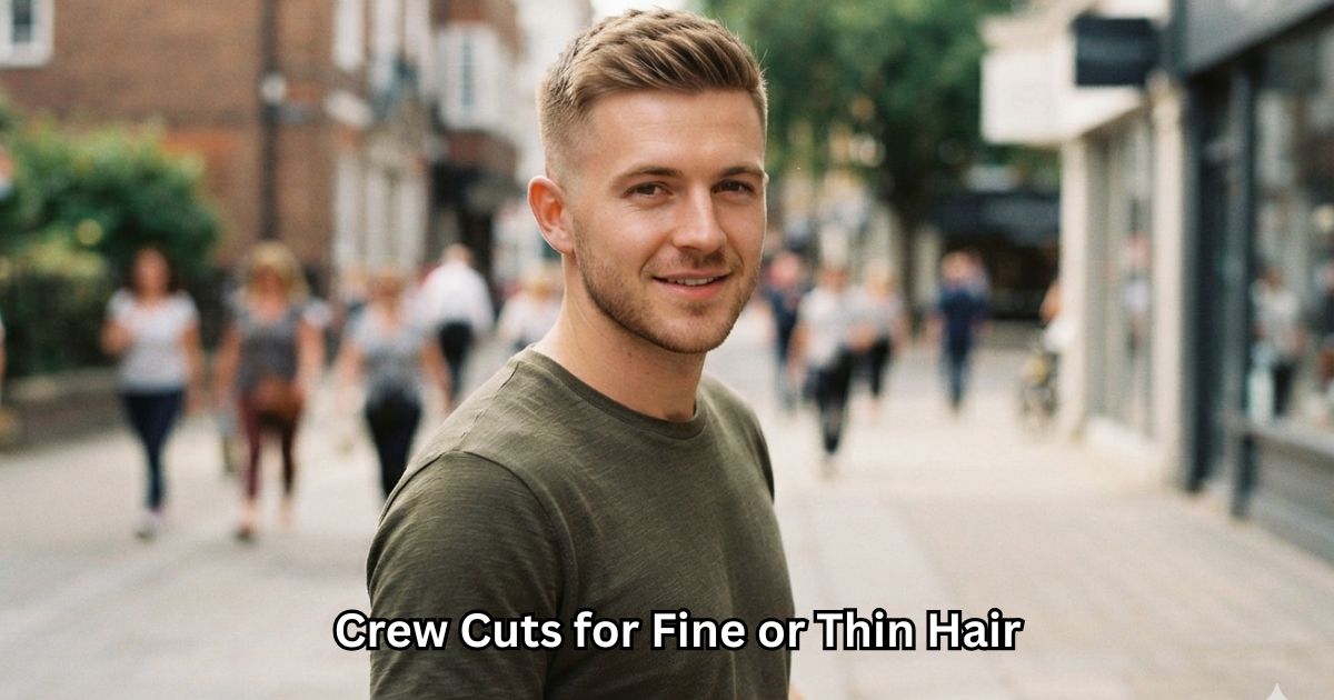 Crew Cuts for Fine or Thin Hair