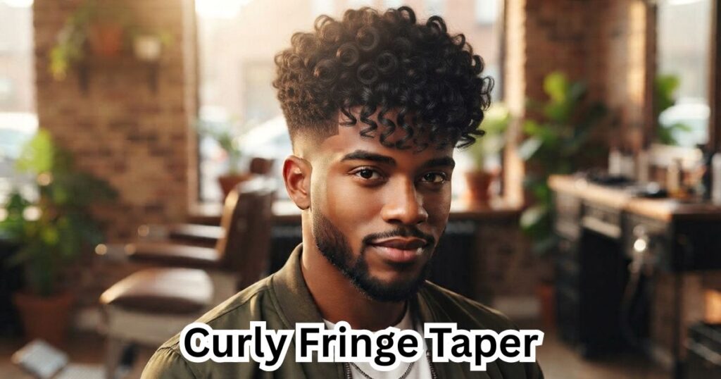 Curly Fringe Taper