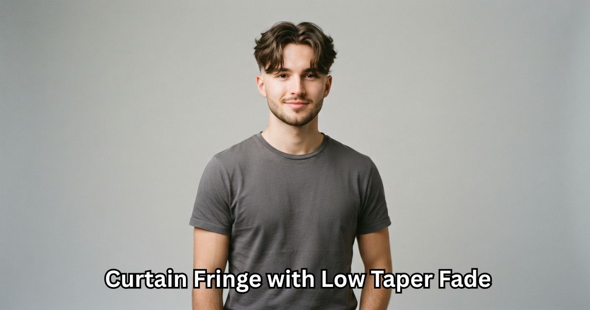 Curtain Fringe with Low Taper Fade