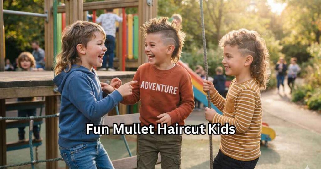 Fun Mullet Haircut Kids