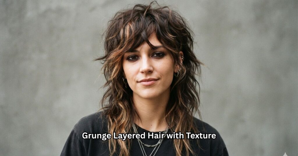 Grunge Layered Hair with Texture
