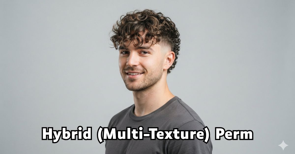Hybrid (Multi-Texture) Perm