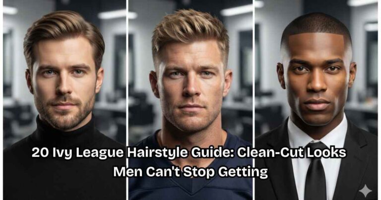 20 Ivy League Hairstyle Guide: Clean-Cut Looks Men Can't Stop Getting