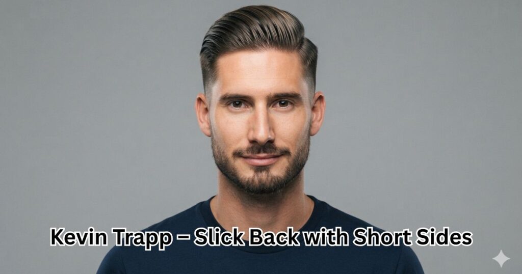 Kevin Trapp – Slick Back with Short Sides