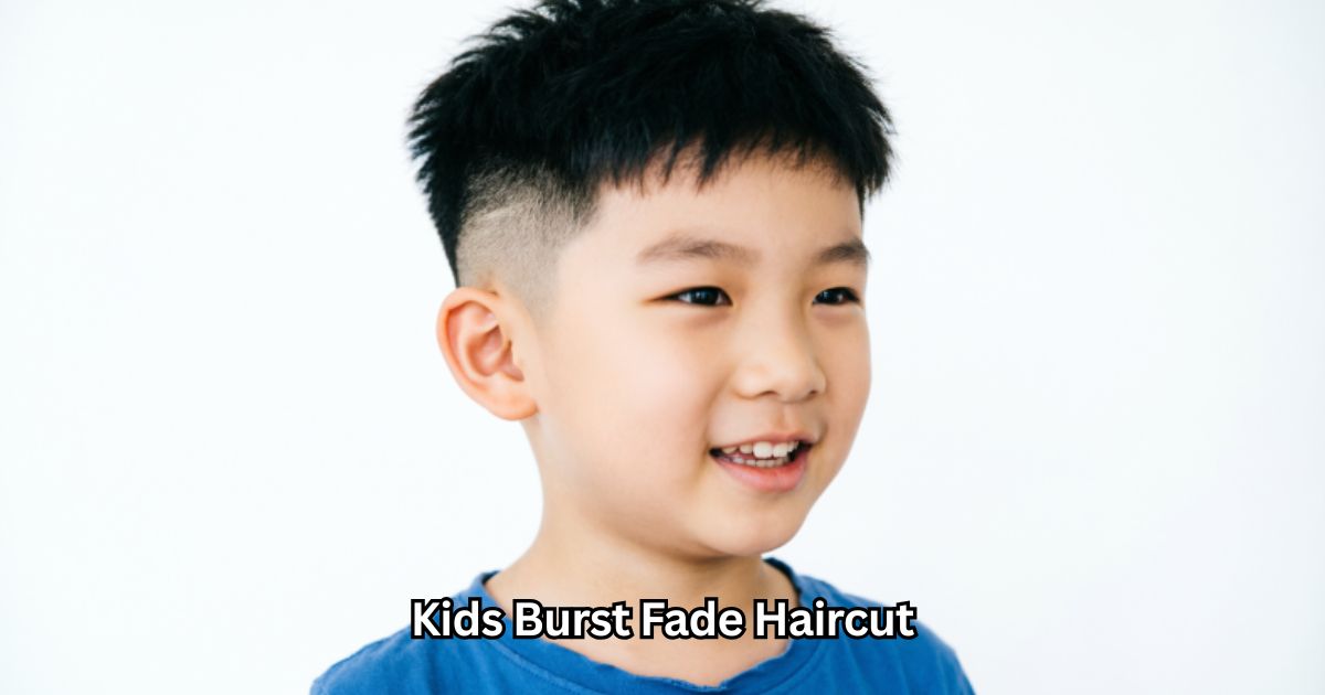 Kids Burst Fade Haircut