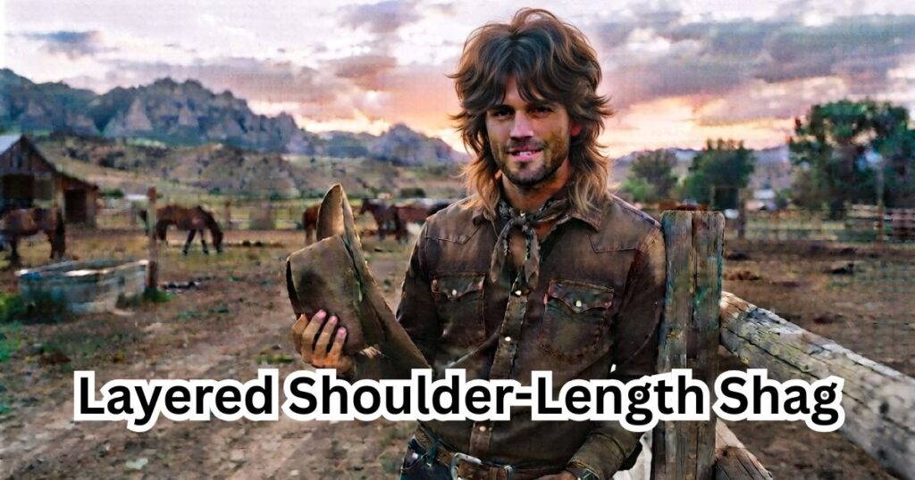 Layered Shoulder-Length Shag