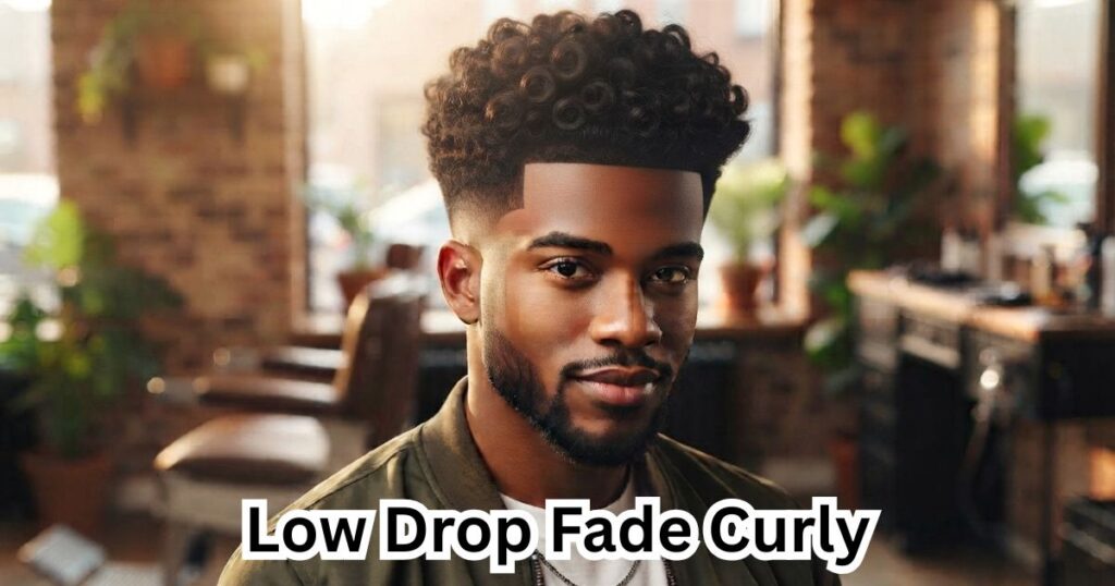 Low Drop Fade Curly