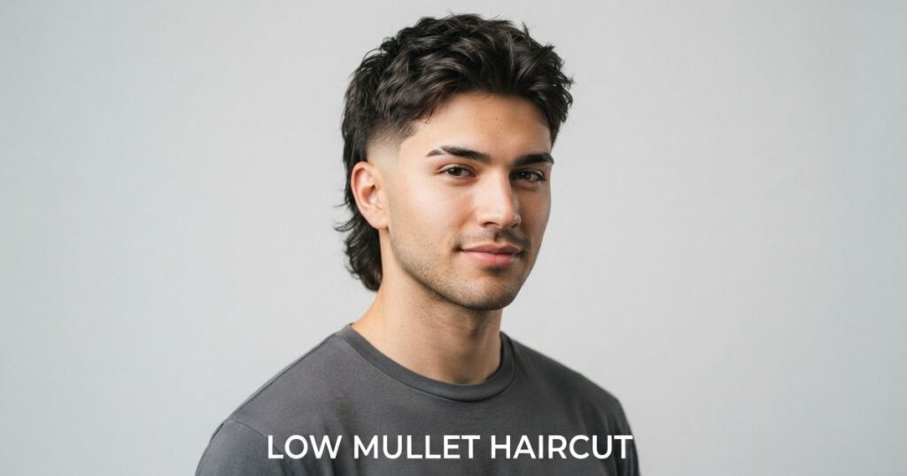 4) Low Mullet Haircut