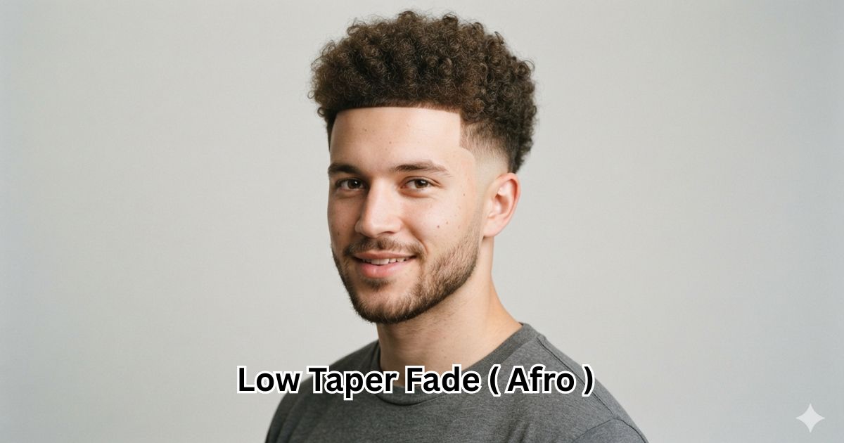 Low Taper Fade ( Afro )