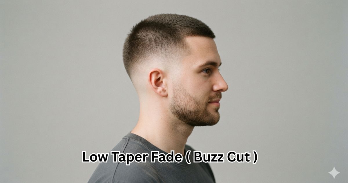 Low Taper Fade ( Buzz Cut )