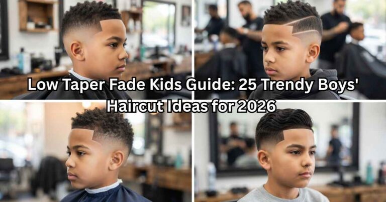 Low Taper Fade Kids Guide: 25 Trendy Boys' Haircut Ideas for 2026 