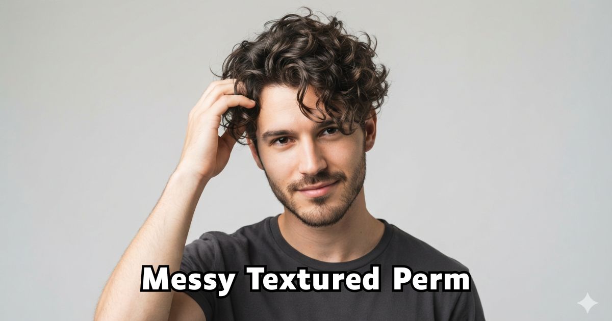 Messy Textured Perm