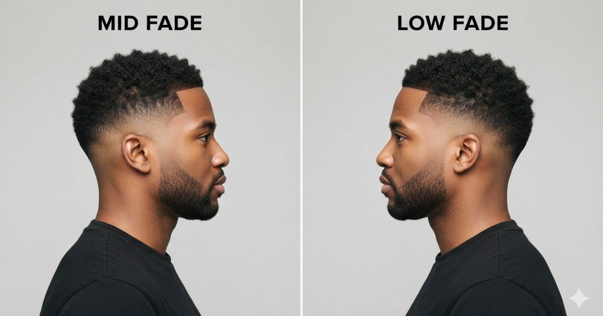 Mid Fade vs Low Fade