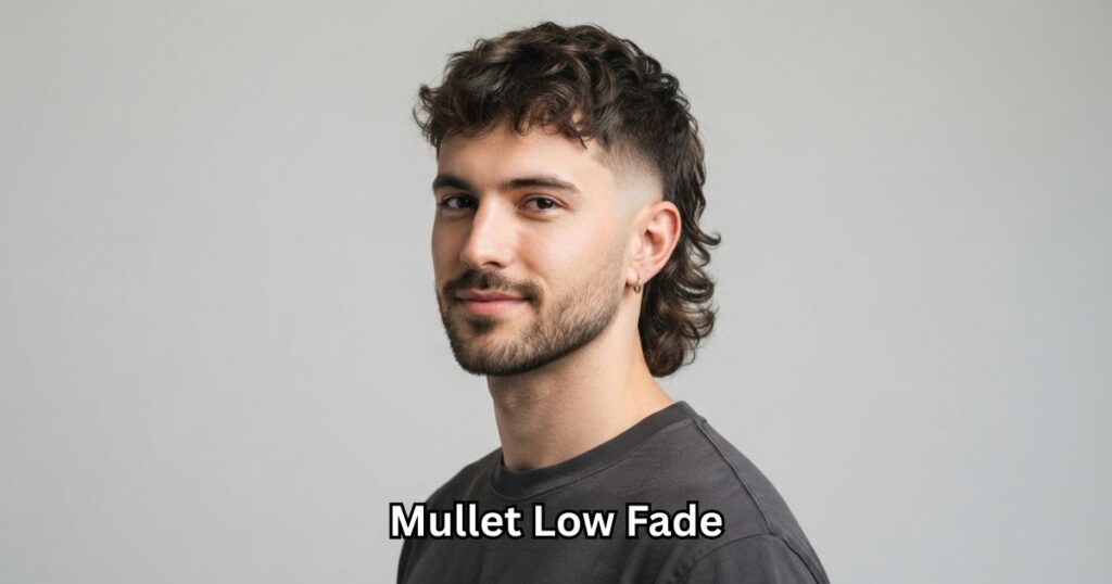 2) Mullet Low Fade