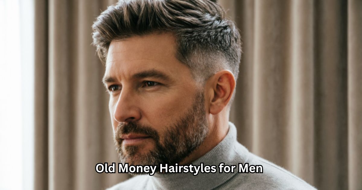 Old Money Hairstyles for Men