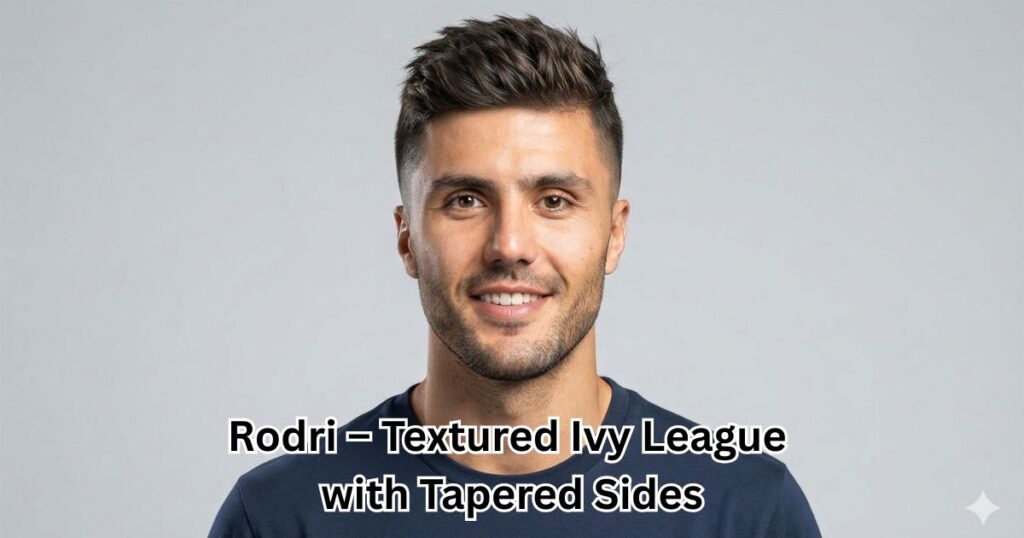 Rodri – Textured Ivy League with Tapered Sides