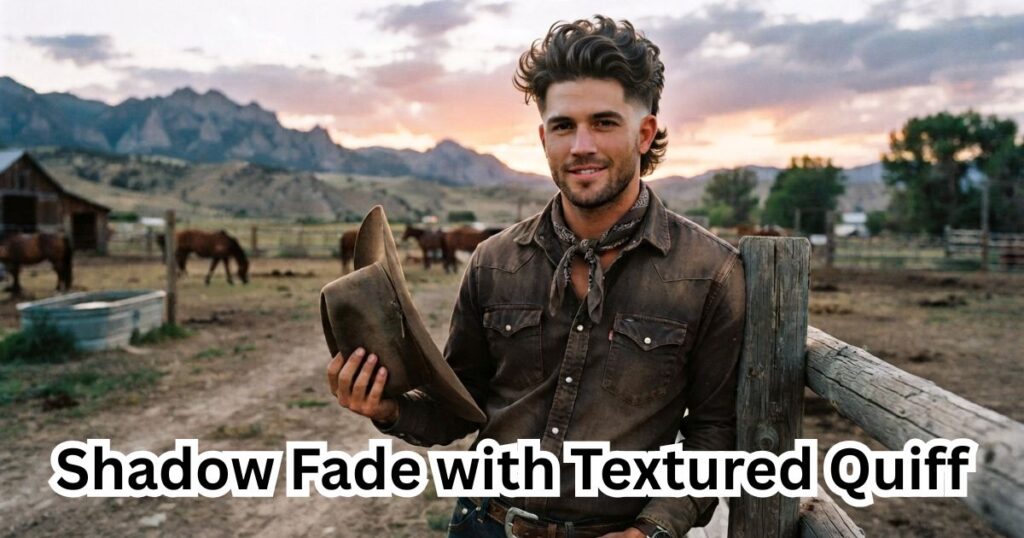Shadow Fade with Textured Quiff