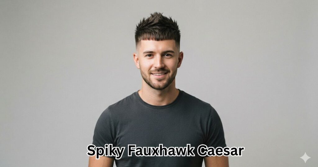 Spiky Fauxhawk Caesar