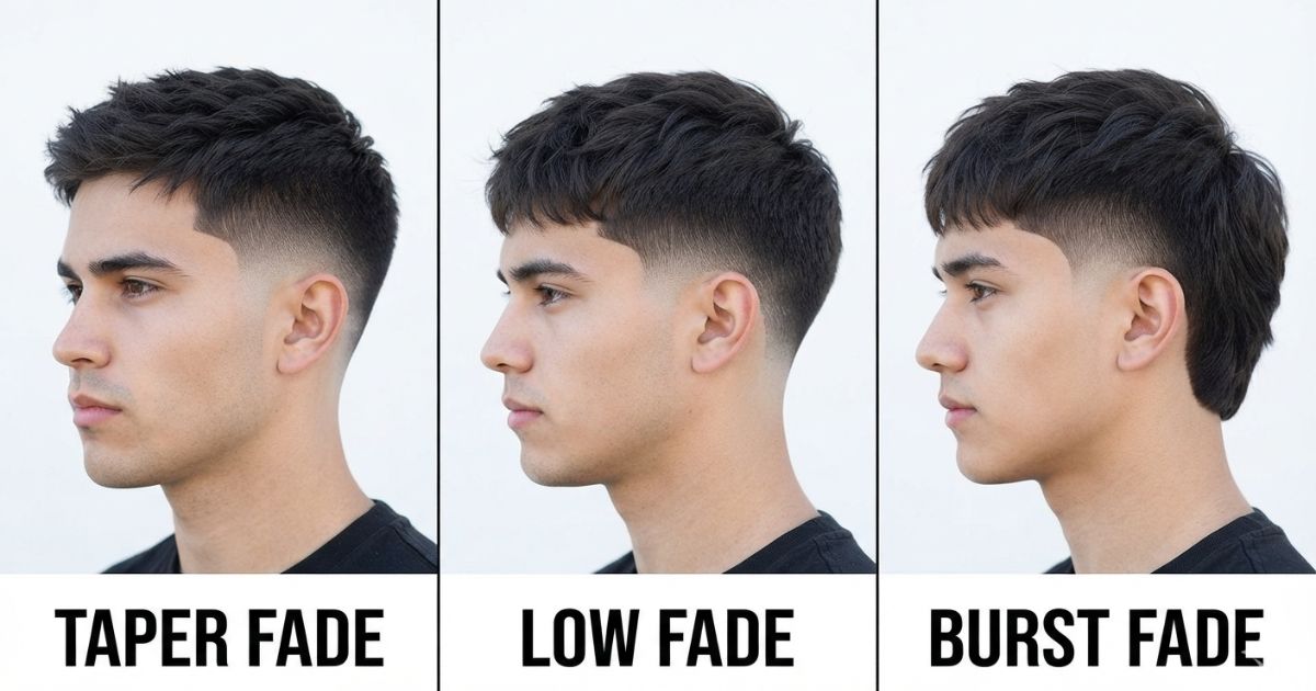 Taper Vs Low Fade Vs Burst Fade