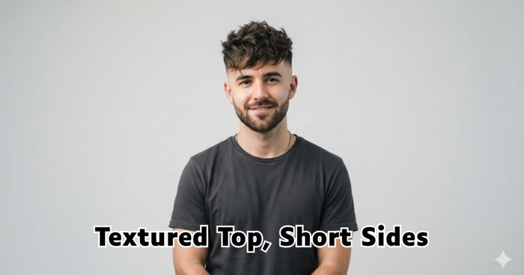 Textured Top, Short Sides