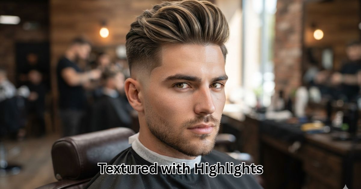 Textured with Highlights