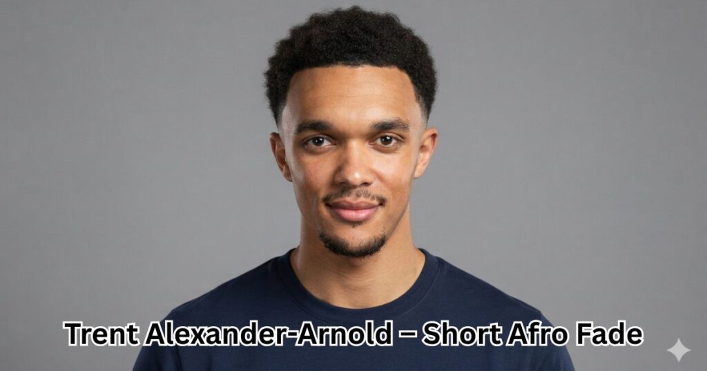 Trent Alexander-Arnold – Short Afro Fade