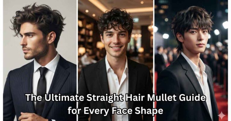 The Ultimate Straight Hair Mullet Guide for Every Face Shape 