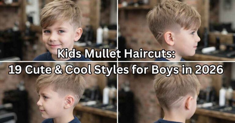 Kids Mullet Haircuts: 19 Cute & Cool Styles for Boys in 2026 