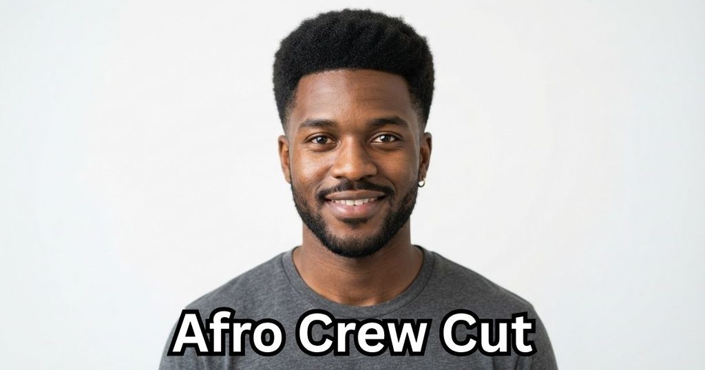 Afro Crew Cut