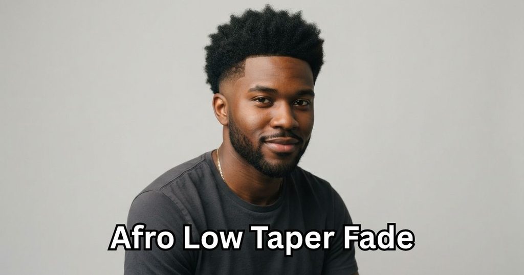 Afro Low Taper Fade
