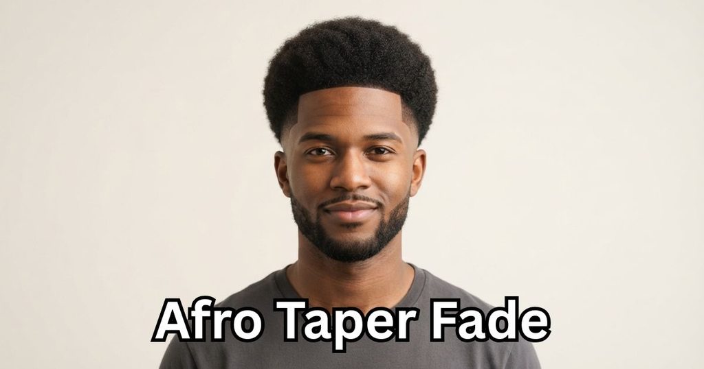 Afro Taper Fade