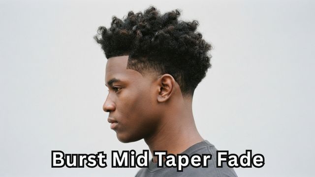 Burst Mid Taper Fade