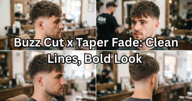 Buzz Cut x Taper Fade: Clean Lines, Bold Look 