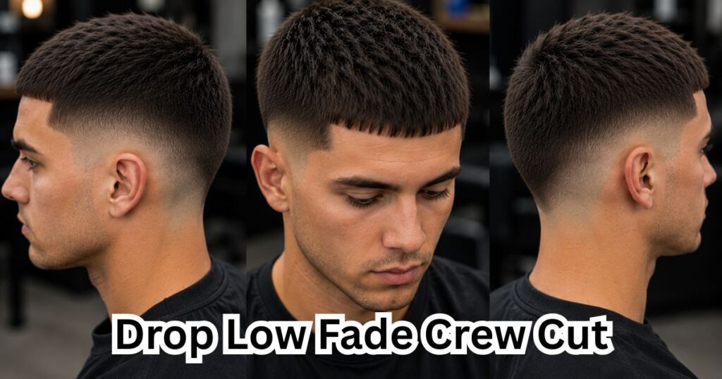 Drop Low Fade Crew Cut
