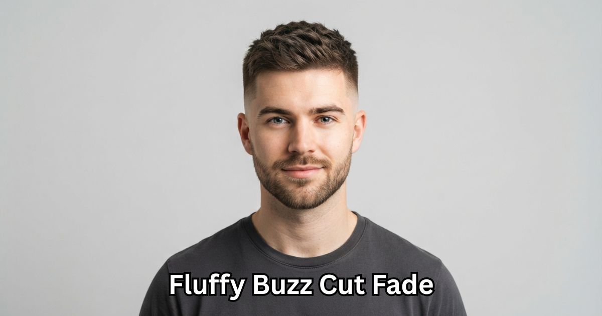 Fluffy Buzz Cut Fade