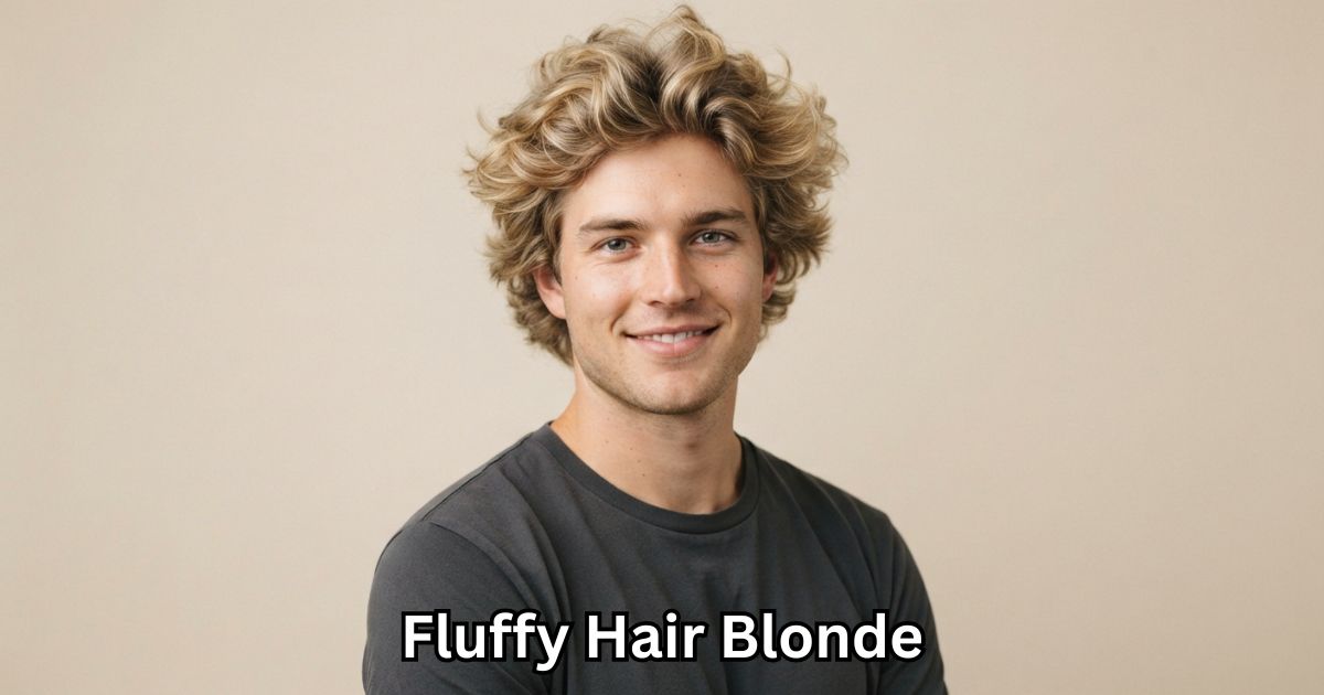 Fluffy Hair Blonde