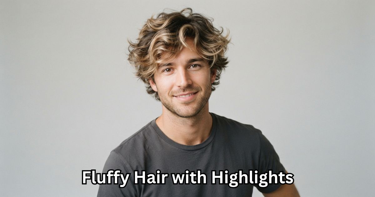 Fluffy Hair with Highlights