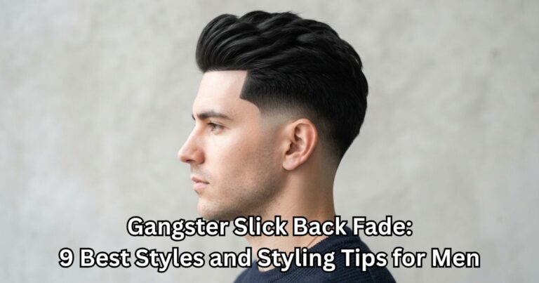 Gangster Slick Back Fade