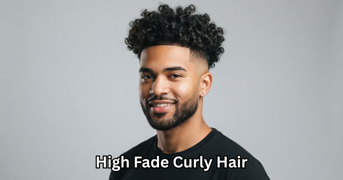 High Fade Curly Hair