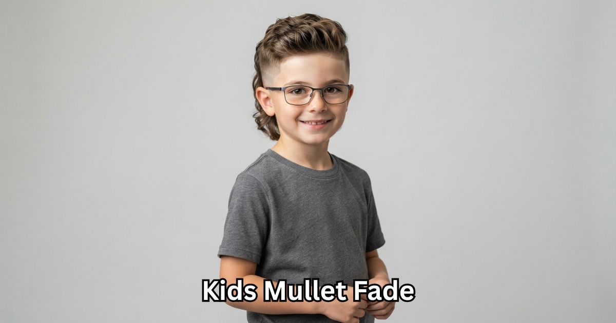 Kids Mullet Fade