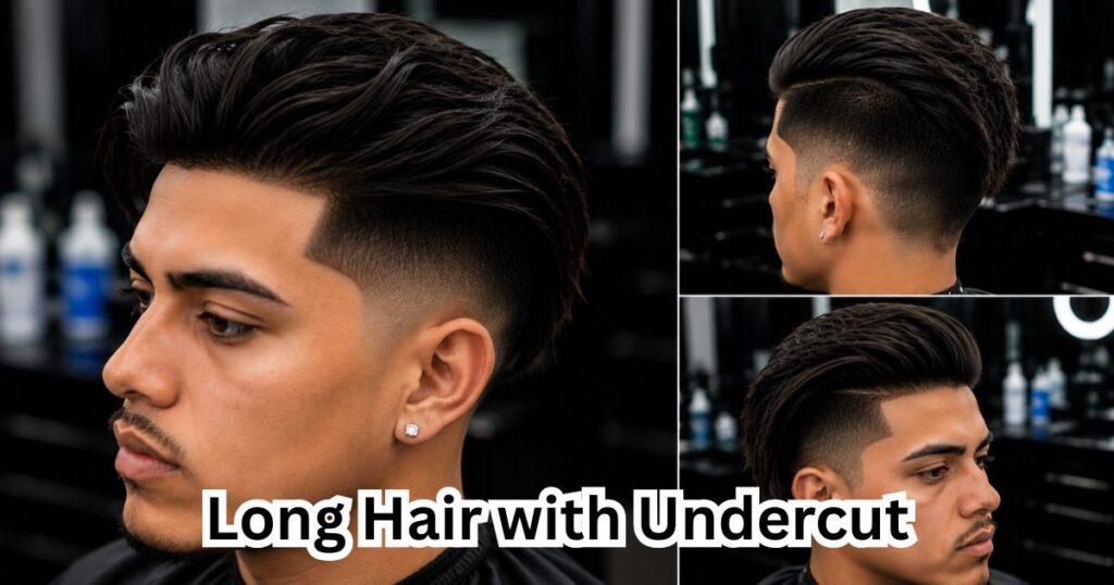Long Hair with Undercut