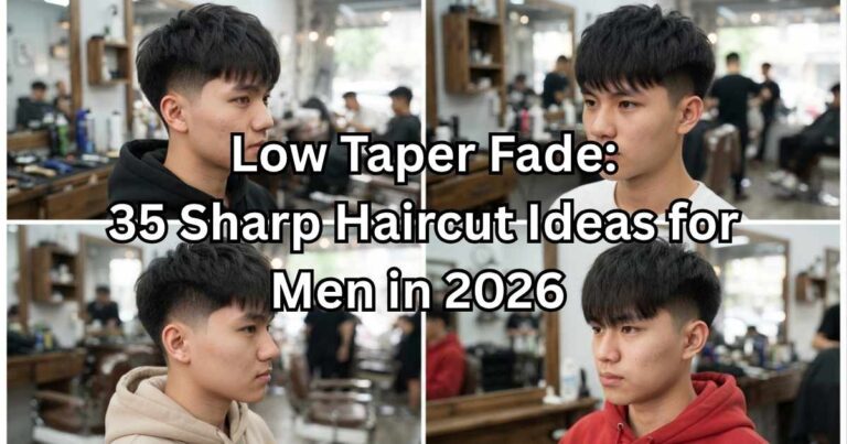 Low Taper Fade: 35 Sharp Haircut Ideas for Men in 2026 