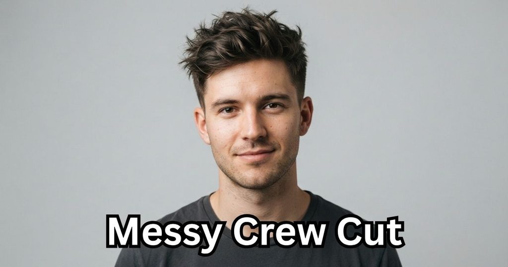 Messy Crew Cut