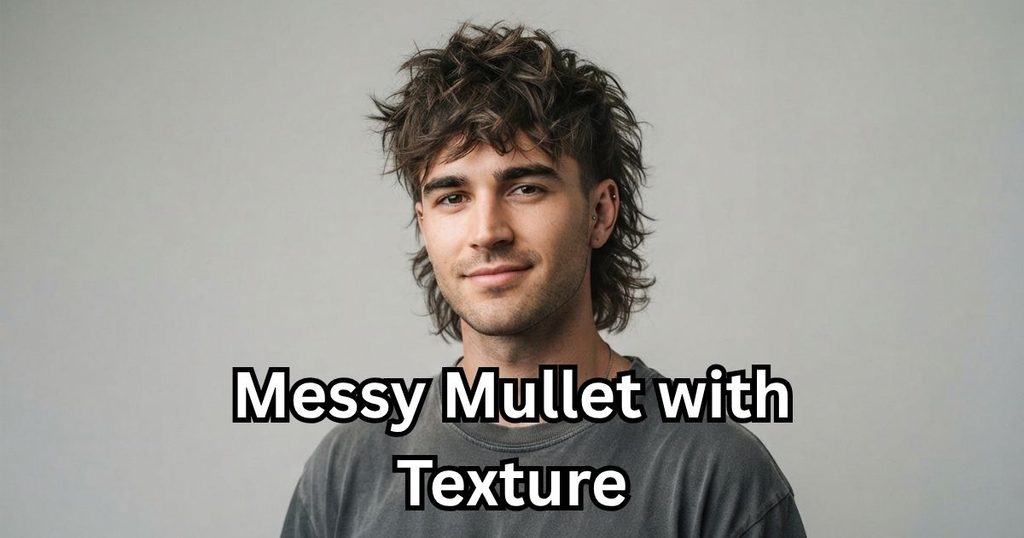 Messy Mullet with Texture