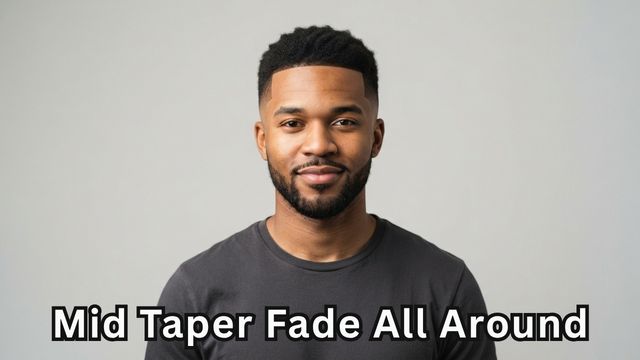 Mid Taper Fade All Around