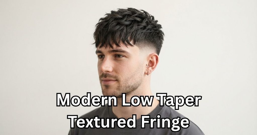 Modern Low Taper Textured Fringe